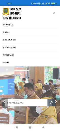 Android application SATIKOMO - Kota Mojokerto screenshort