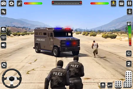 경찰 시뮬레이터 자동차 체이스 3D