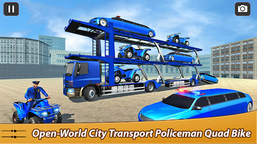 Police Vehicle Truck Transport screenshots apk mod 3