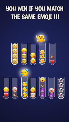 Emoji Sort Puzzle:ColorSortingのおすすめ画像5