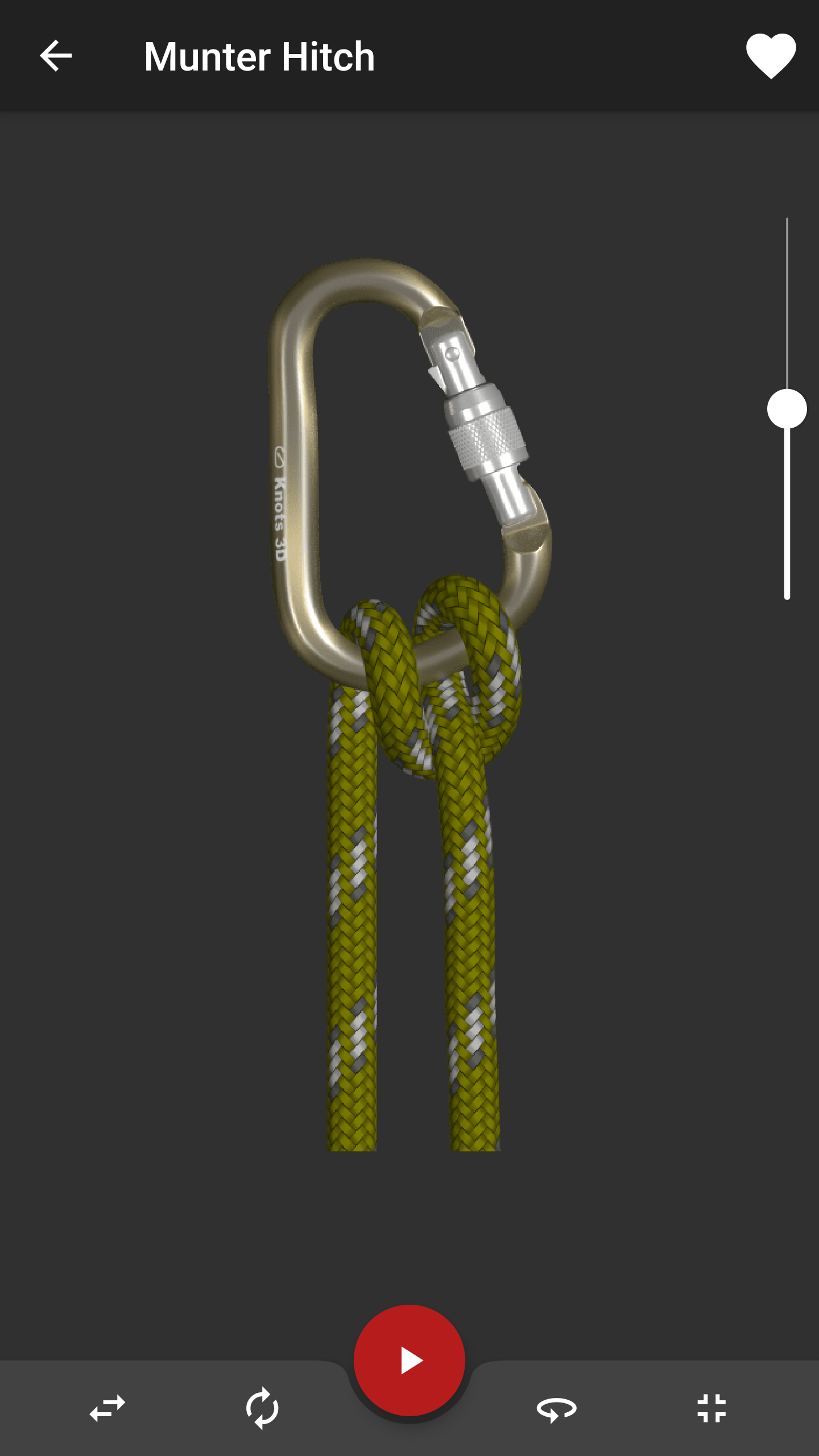 Android application Knots 3D screenshort