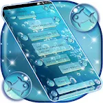 Cover Image of Download Water Bubbles SMS Theme  APK