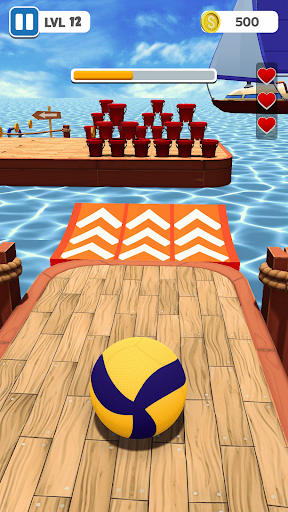 Beach Ball - Rolling Ball Game