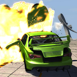 Car Explosion Engine Crash Car icon