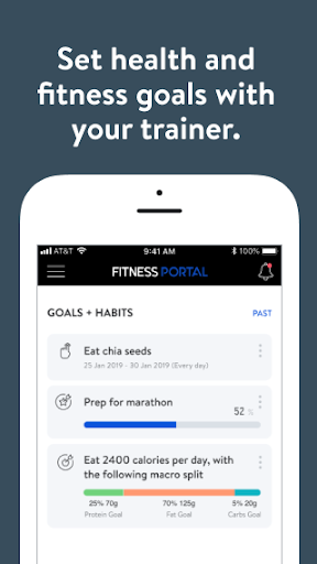 The Fitness Portal Screen 3