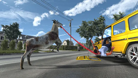 Goat Sim Crazy City Simulator