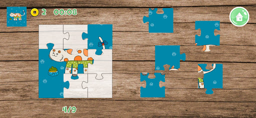 Android application Simple Owl Puzzle Adventure screenshort