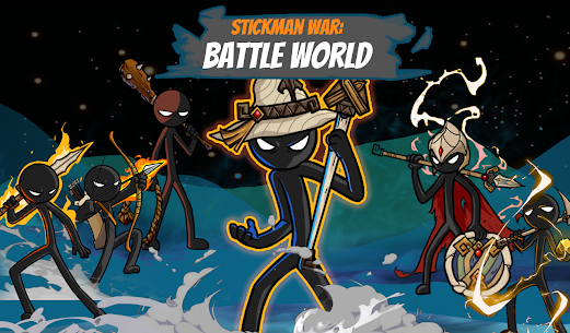 Stickman War MOD APK- Battle World (Unlimited Diamonds) 4