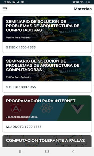 Mis Materias UdeG Screen 3