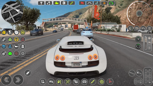 Android application City Drag Racer Bugatti Veyron screenshort