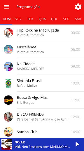 MKK Web Rádio Screen 2