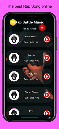 Android application Rap Battle Music screenshort