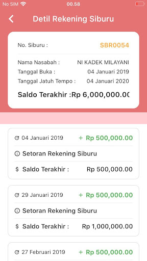 CHM Anggota Screen 2