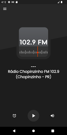Android application Rádio Chopinzinho FM 102.9 screenshort