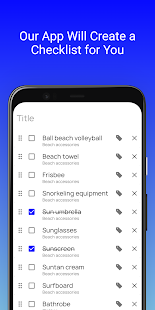 Baggage - Packing list PRO (without ADS)