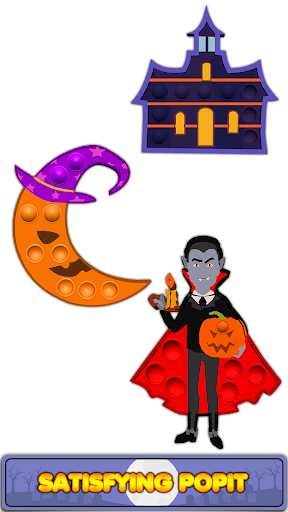 Pop It Halloween 3D Satisfying Screen 3
