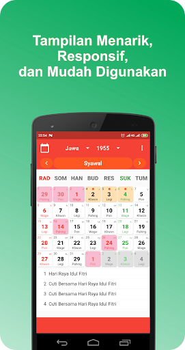 Kalender Indonesia dan Jadwal  Screenshot 4 - AppWisp.com