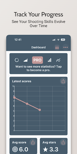 Shooting Range Data Log Book Screen 3