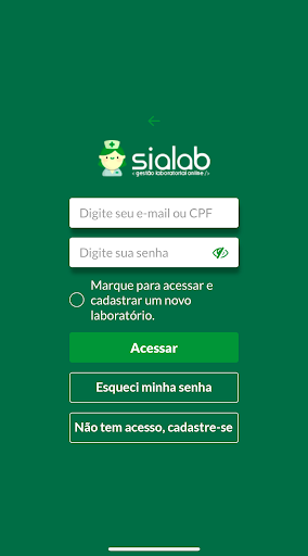 Android application SiaLab Mobile screenshort
