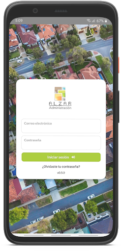 Android application Alzar screenshort