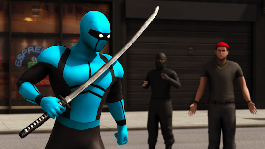 Blue Ninja APK MOD (Dinero Ilimitado) 2