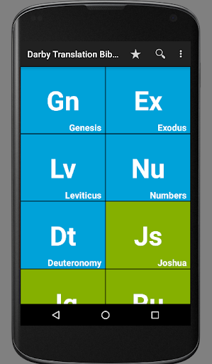 Screenshot of Darby Translation Bible