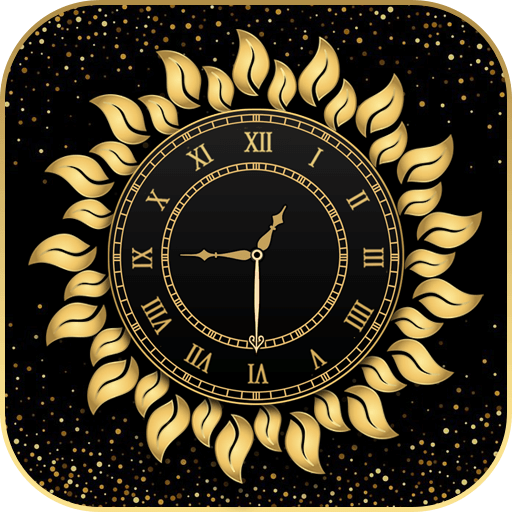 Gold Clock Live Wallpaper 1.0 Icon