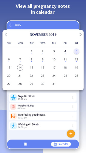 MomDiary: Week by week Pregnan Screenshot 3 - AppWisp.com