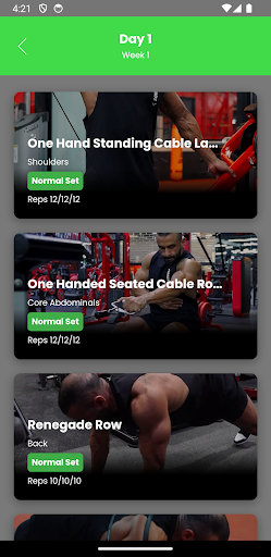 Gorilla Fitness Screen 2