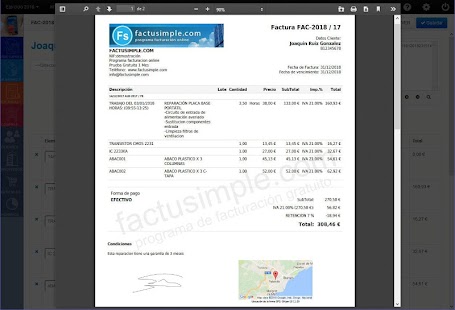 Easy Invoices for business ERP Screenshot