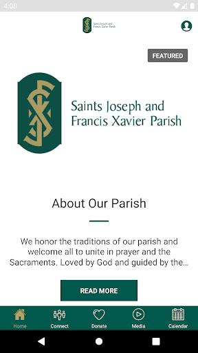 Android application Ss. Joseph and Francis Xavier screenshort