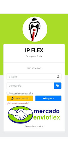 Android application IP Flex screenshort