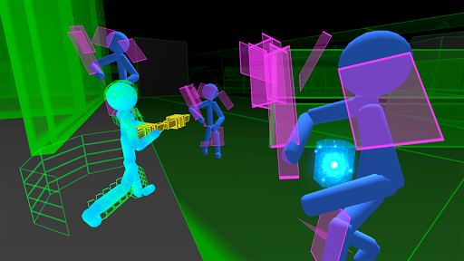Stickman Neon Gun Warriors Screen 2