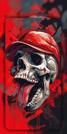 Cool Skull Wallpaper 4Kのおすすめ画像5