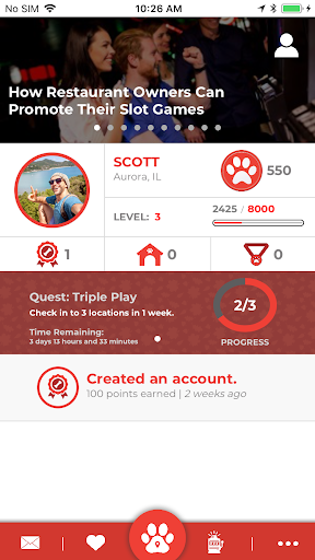 Android application SlotDawg screenshort