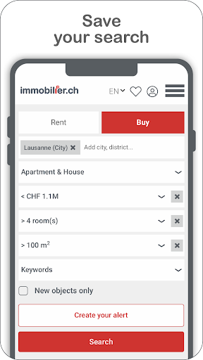 immobilier.ch Screenshot 3 - AppWisp.com