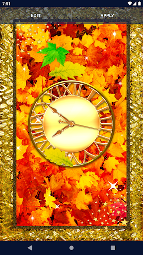 Spring Leaves Live Wallpaper Screen 2