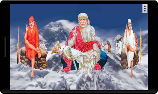 4D Sai Baba Live Wallpaper Screen 2