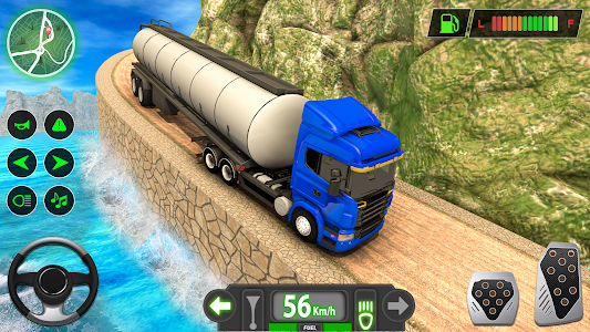 Oil Truck Parking Driving Game Unknown