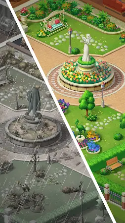 Game screenshot エルサの庭園：マージアドベンチャー apk download
