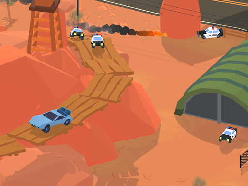 Smash racing: drive from cops, make an epic crash!  screenshots 11