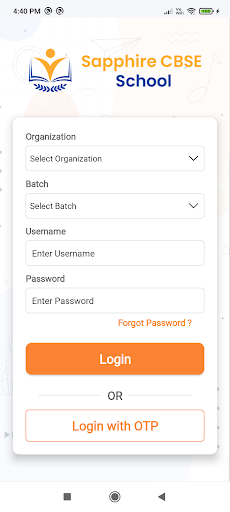 Sapphire CBSE School Screen 3