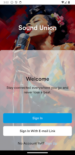 Android application Sound Union screenshort