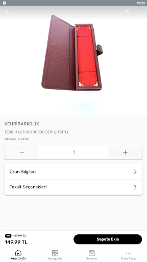 Android application Kehribar Kolik screenshort