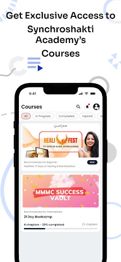 Synchroshakti Academy Screen 2