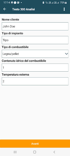 Testo 300 Screen 2