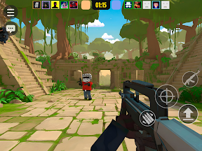 BLOCKFIELD — PvP Pixel Shooter screenshot