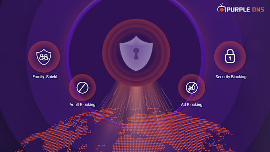 Purple DNS | Fast Ads Blocker Apk Free 5