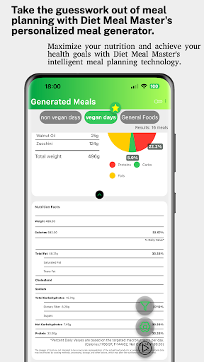 NutriPlan by Diet Meal Master Screen 2