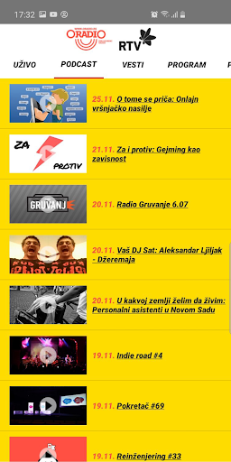 Oradio (Omladinski radio) Screen 2